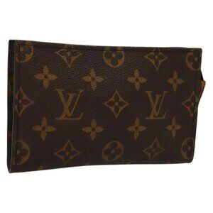 LOUIS VUITTON Monogram Bucket PM Accessory Pouch LV Auth SW1059